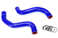 HPS Performance Hps Silicone Radiator Coolant Hose Kit 57 1290 Blue Blue - 57-1290-BLUE