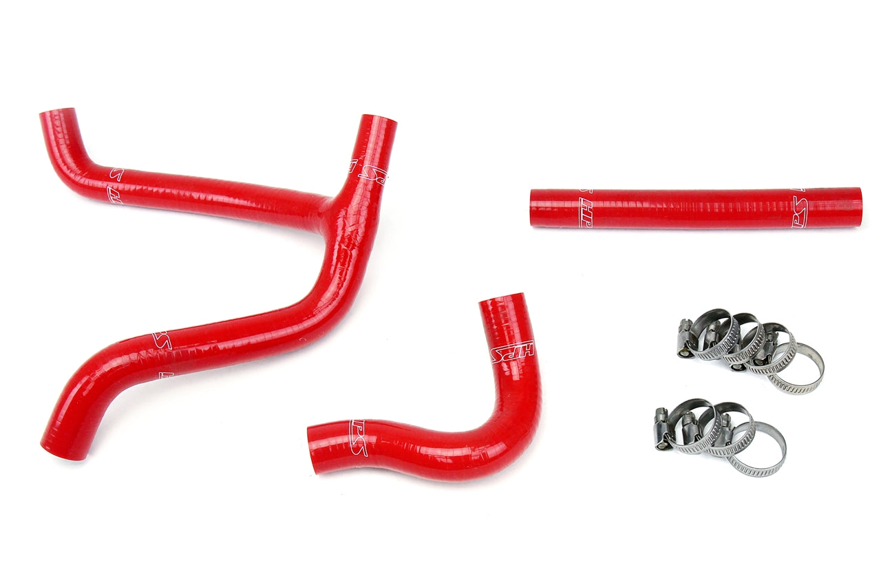 HPS Performance Hps Silicone Radiator Coolant Hose Kit 57 1253 Red Red - 57-1253-RED
