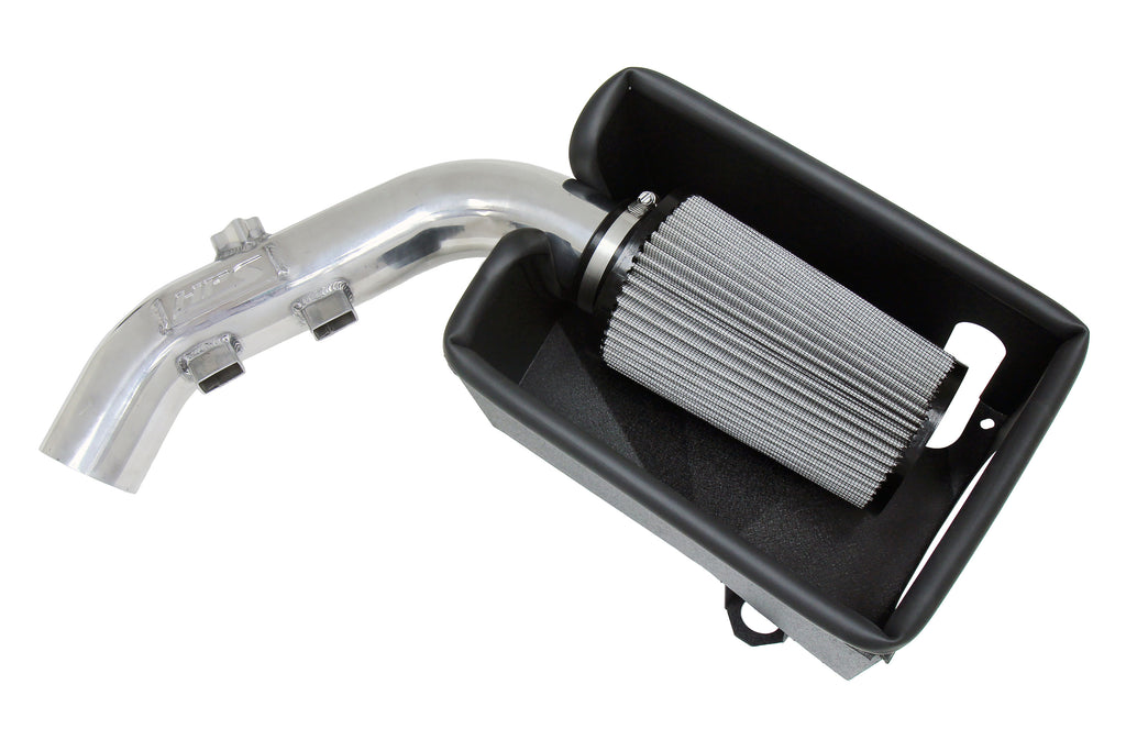 HPS Performance Air Intake Kit With Heat Shield 827-698P Polished - 827-698P