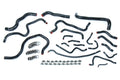 HPS Performance Hps Silicone Radiator And Heater Coolant Hose Kit 57 1608 Blk Black - 57-1608-BLK