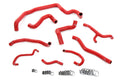 HPS Performance Hps Silicone Radiator, Heater, Water Pump, And Expansion Tank Coolant Hose Kit 57 1997 Red Red - 57-1997-RED