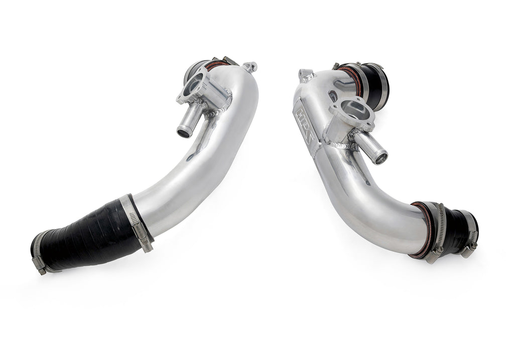 HPS Performance Hot Side Charge Pipe Kit 17-148P Polished - 17-148P