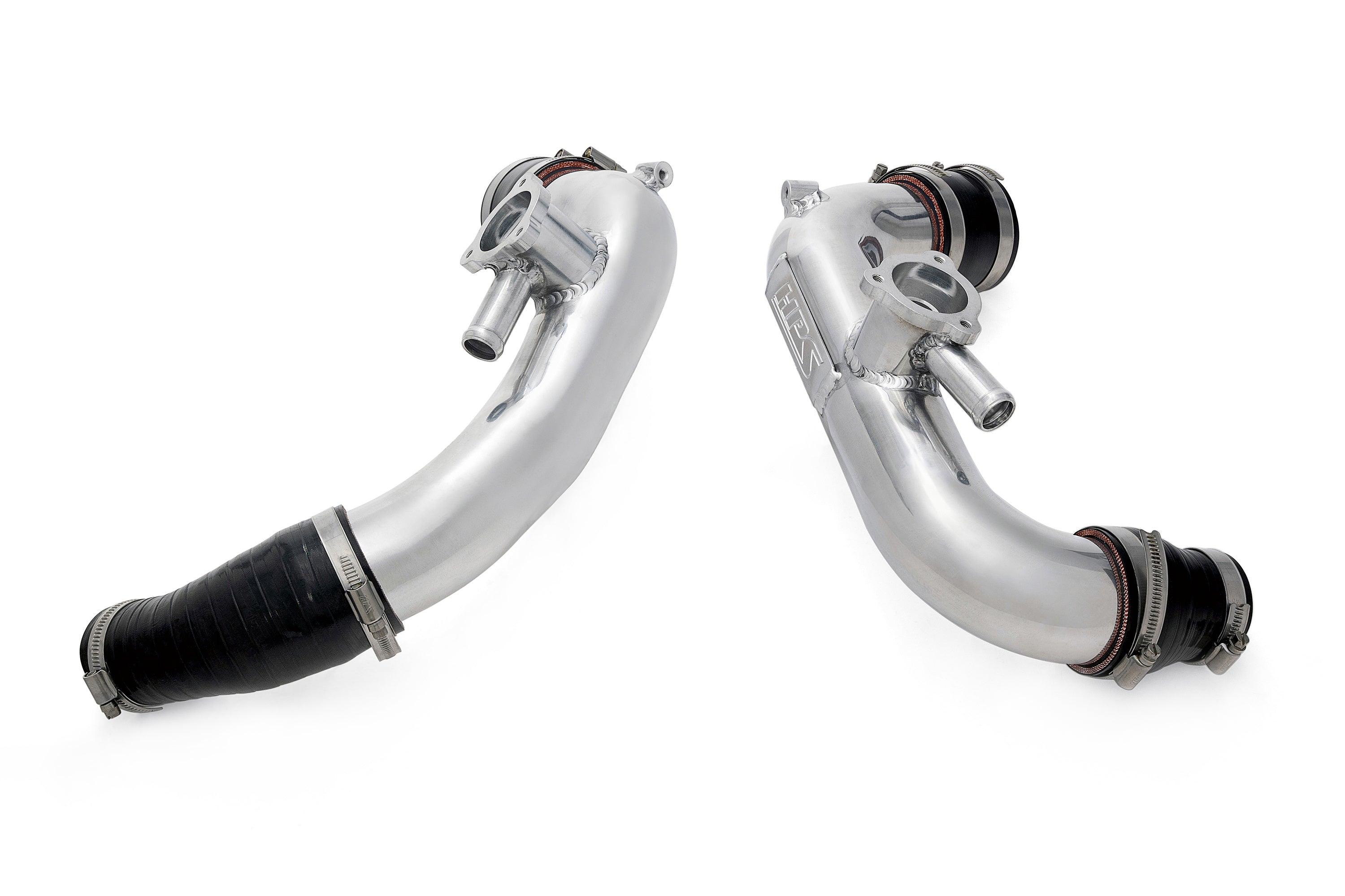 HPS Performance Hot Side Charge Pipe Kit 17-148P Polished - 17-148P