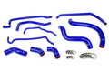 HPS Performance Hps Silicone Radiator And Heater Coolant Hose Kit 57 1429 Blue Blue - 57-1429-BLUE