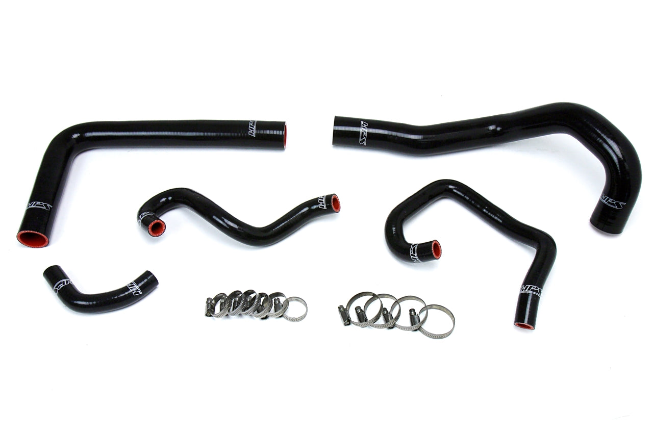 HPS Performance Hps Silicone Radiator And Heater Coolant Hose Kit 57 1613 Blk Black - 57-1613-BLK
