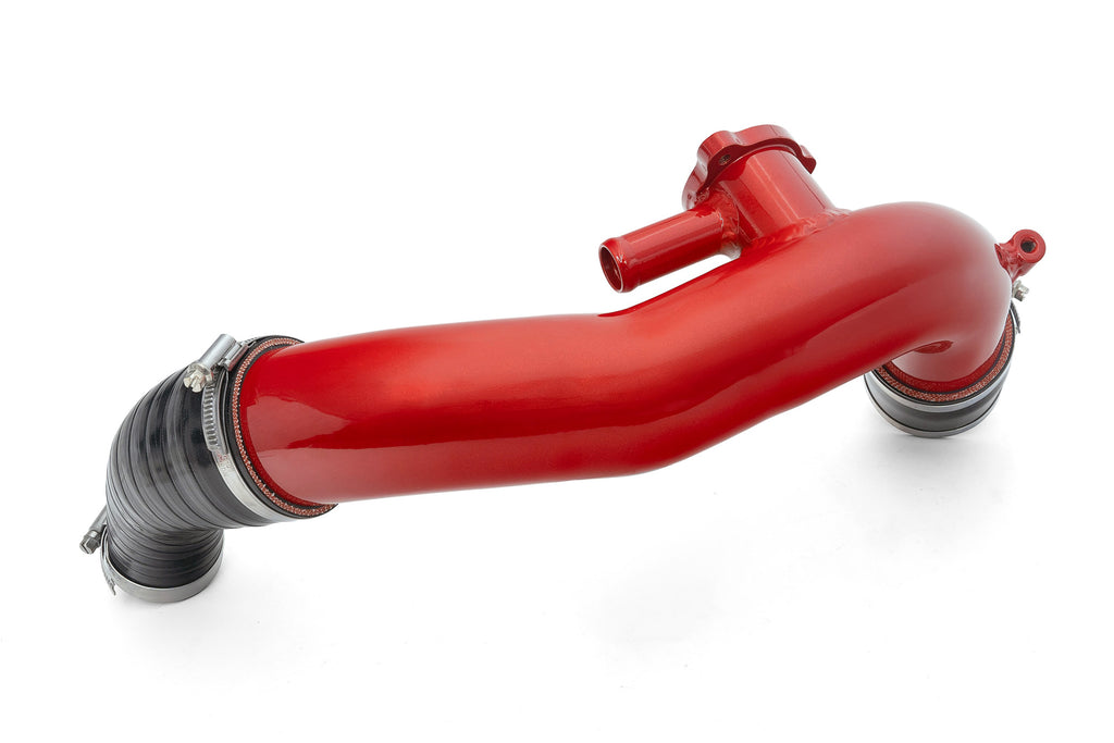 HPS Performance Hot Side Charge Pipe Kit 17-148R Red - 17-148R