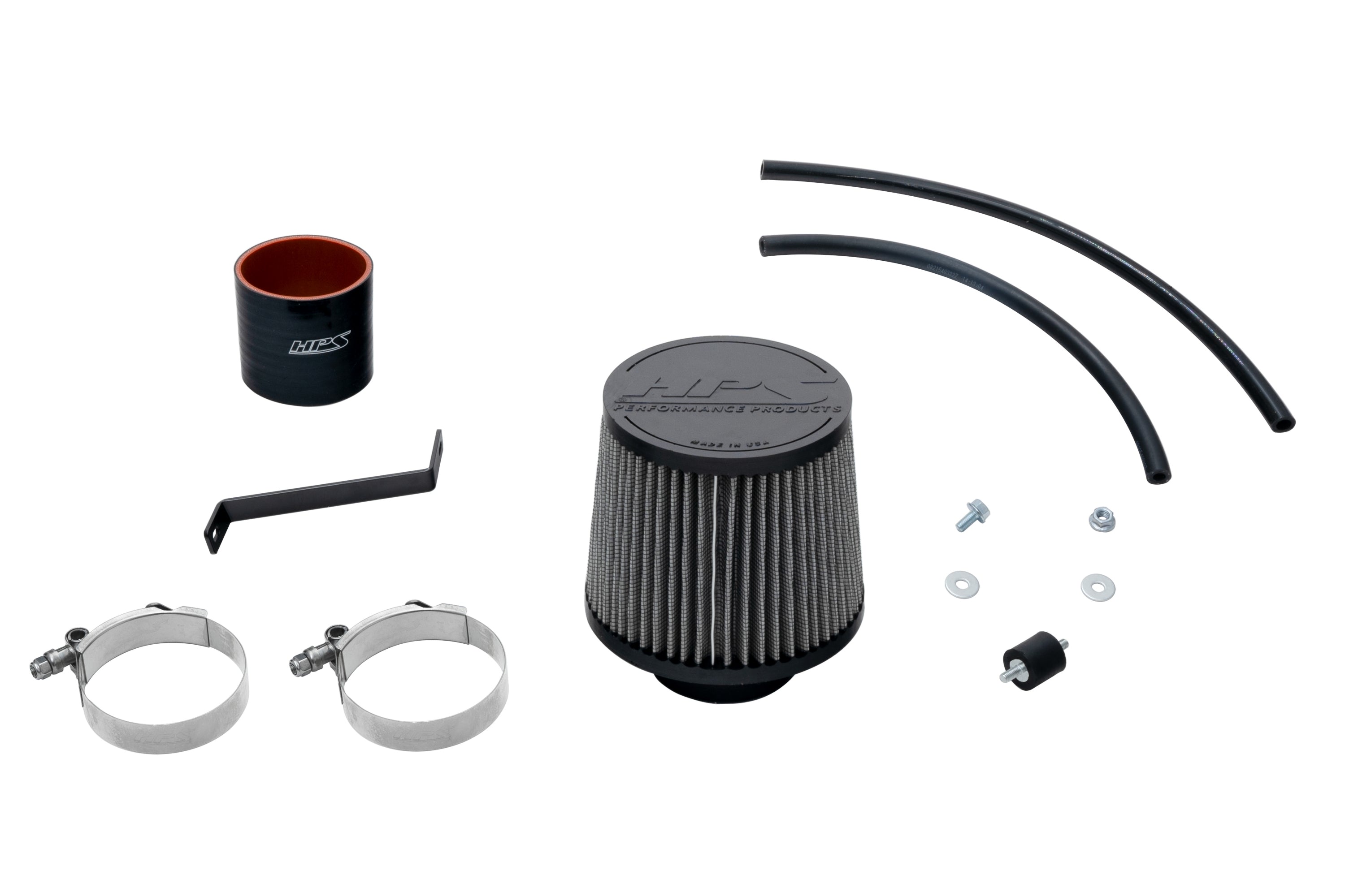 HPS Performance Air Intake Kit 827-275R Red - 827-275R