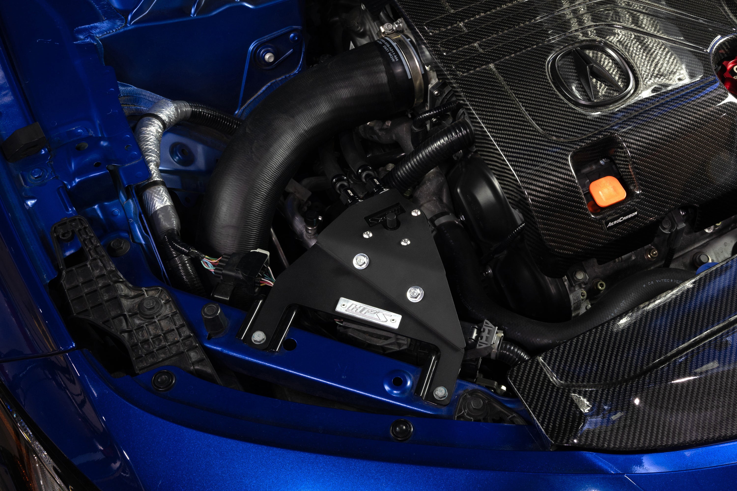 HPS Performance Oil Catch Can Kit 860-017WB, Black - 860-017WB