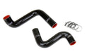 HPS Performance Hps Silicone Radiator Coolant Hose Kit 57 1955 Blk Black - 57-1955-BLK