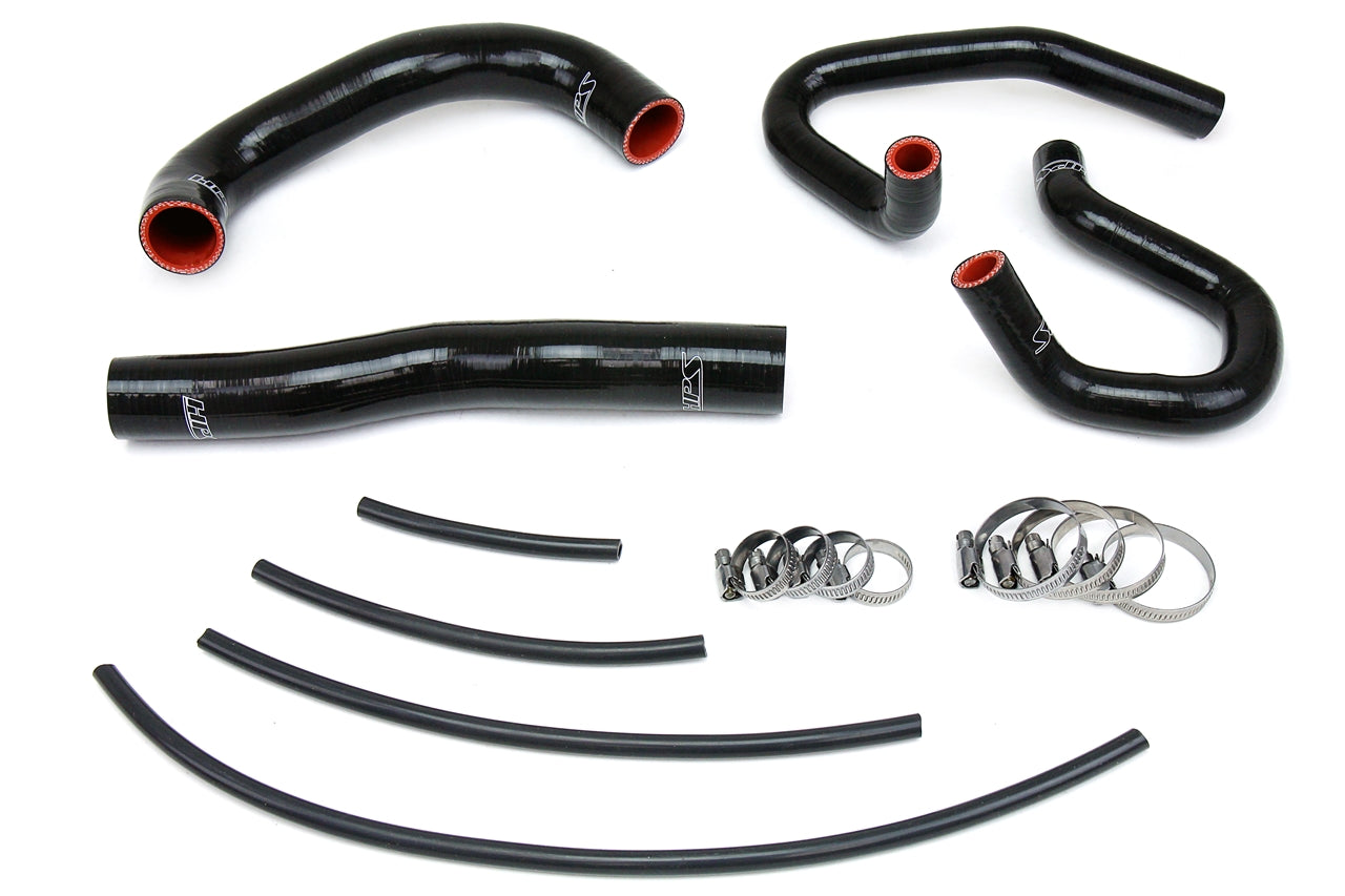 HPS Performance Hps Silicone Radiator And Heater Coolant Hose Kit 57 1324 Blk Black - 57-1324-BLK