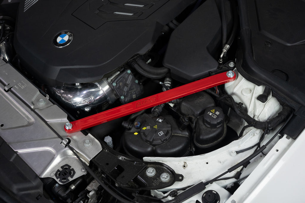 HPS Performance Front Strut Bar 42-115R Red - 42-115R