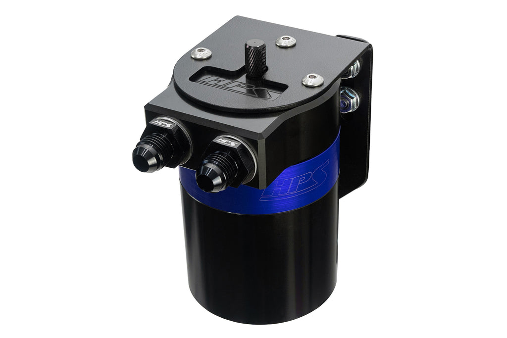 HPS Performance Oil Catch Can Kit 860-014BL, Blue - 860-014BL