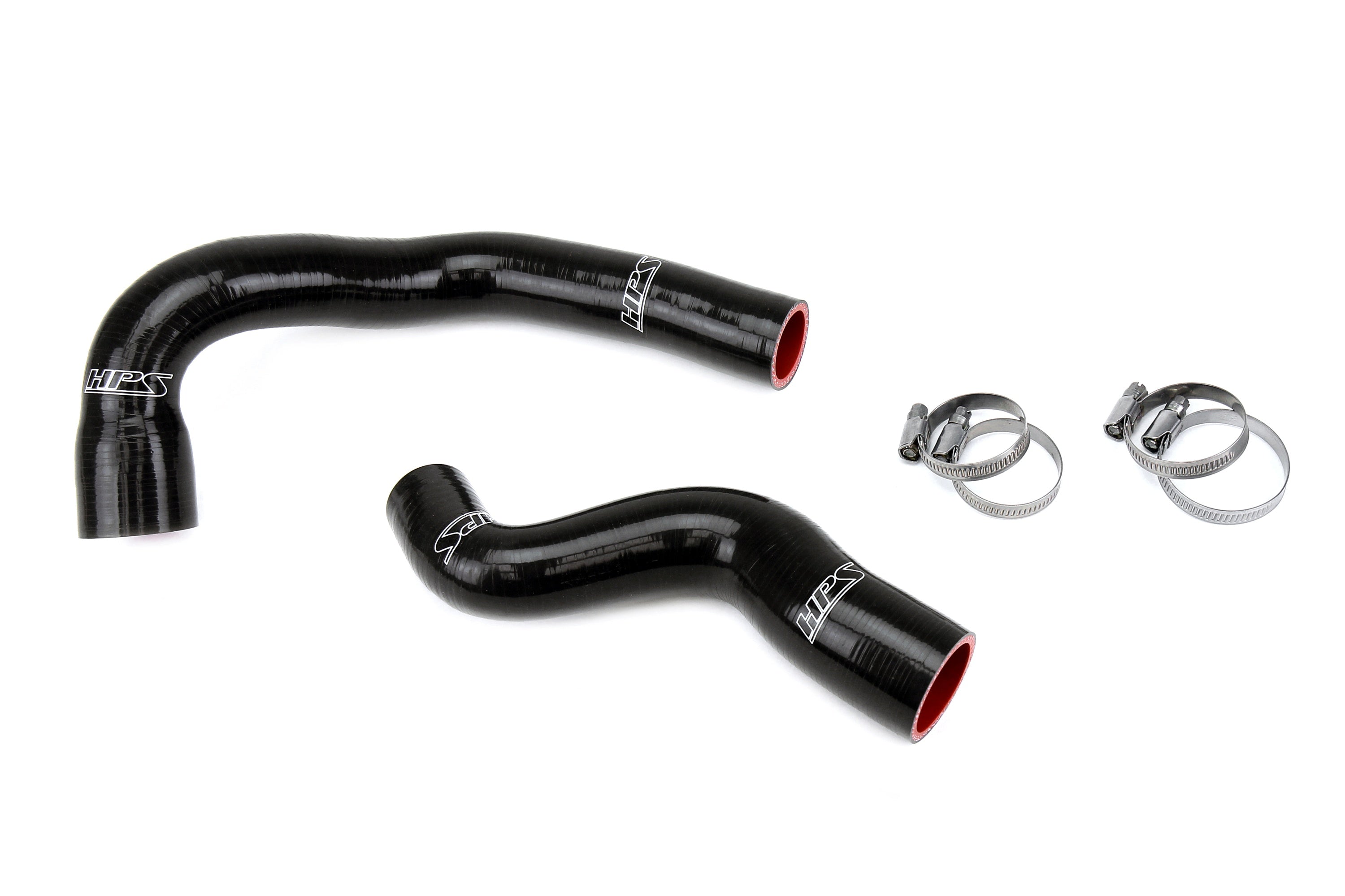 HPS Performance Hps Silicone Radiator Coolant Hose Kit 57 1979 Blk Black - 57-1979-BLK