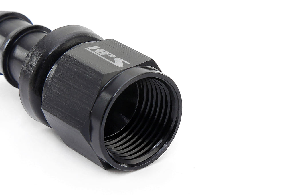 HPS Performance 150 Series AN -4 Push-On Straight Hose End 150-0004