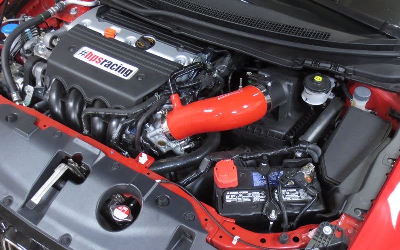 HPS Performance Hps Silicone Air Intake Kit 17838 Red Red - 17838-RED