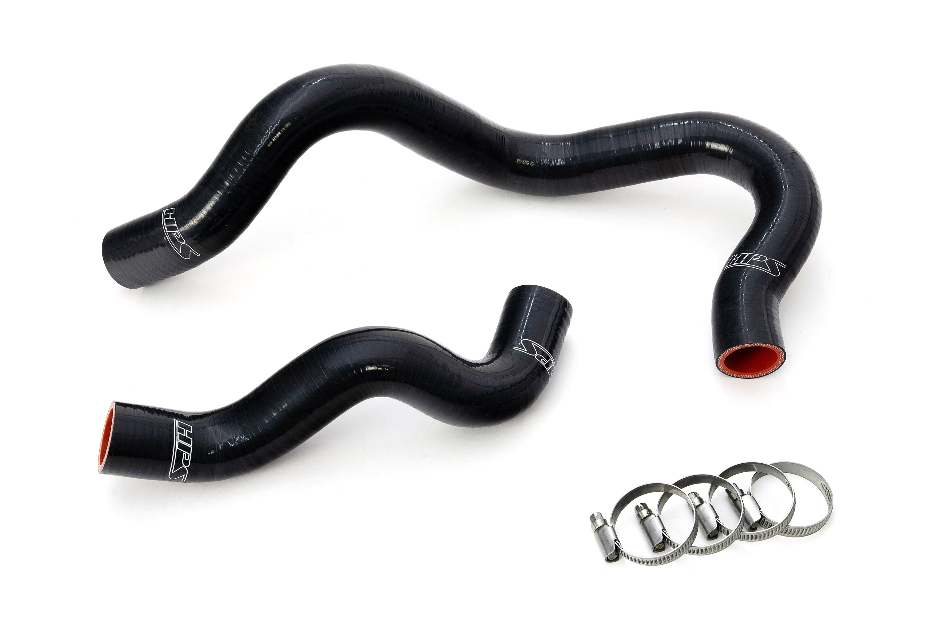 HPS Performance Hps Silicone Radiator Coolant Hose Kit 57 2192 Blk Black - 57-2192-BLK