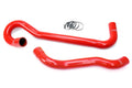 HPS Performance Hps Silicone Radiator Coolant Hose Kit 57 1704 Red Red - 57-1704-RED