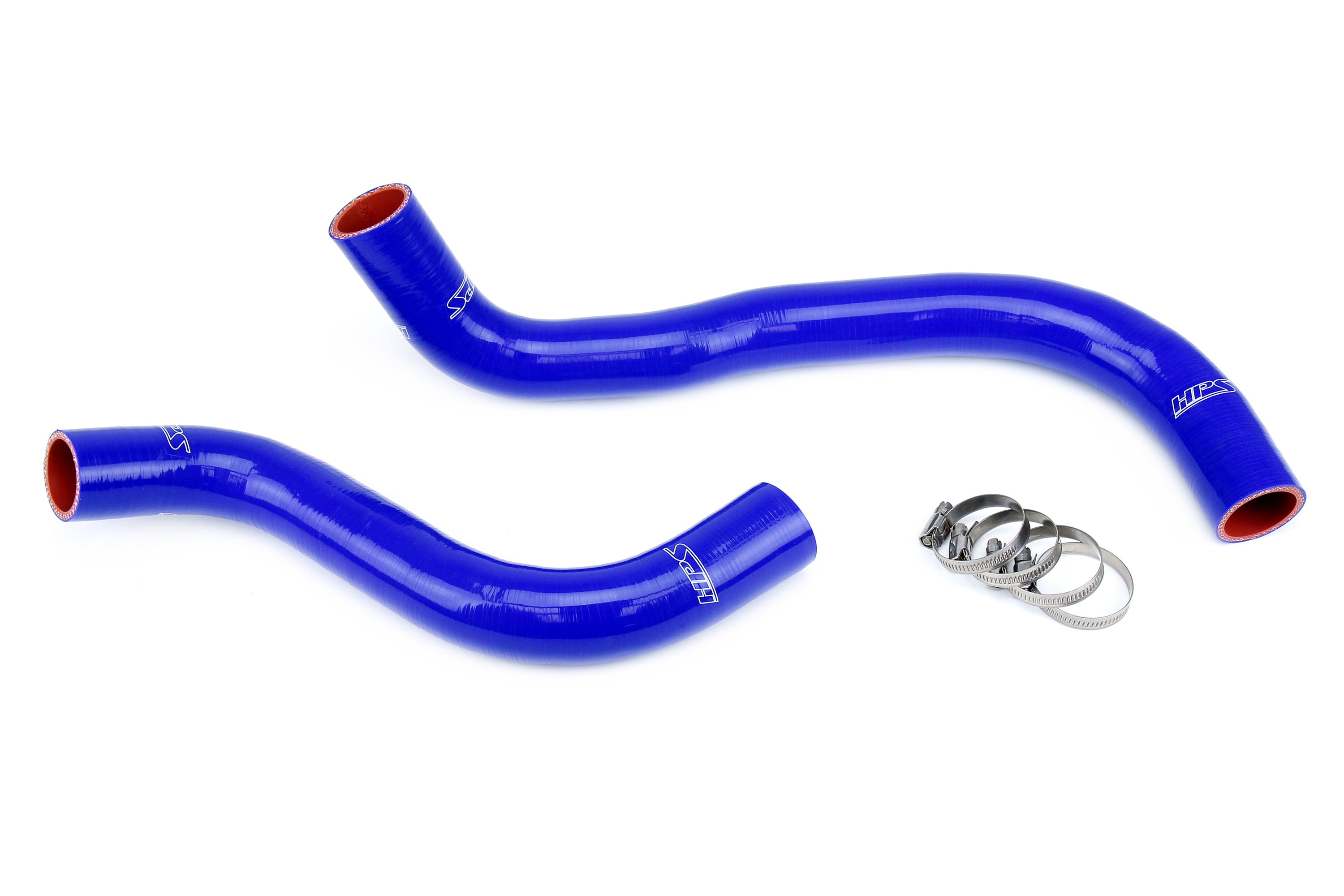 HPS Performance Hps Silicone Radiator Coolant Hose Kit 57 1828 Blue Blue - 57-1828-BLUE