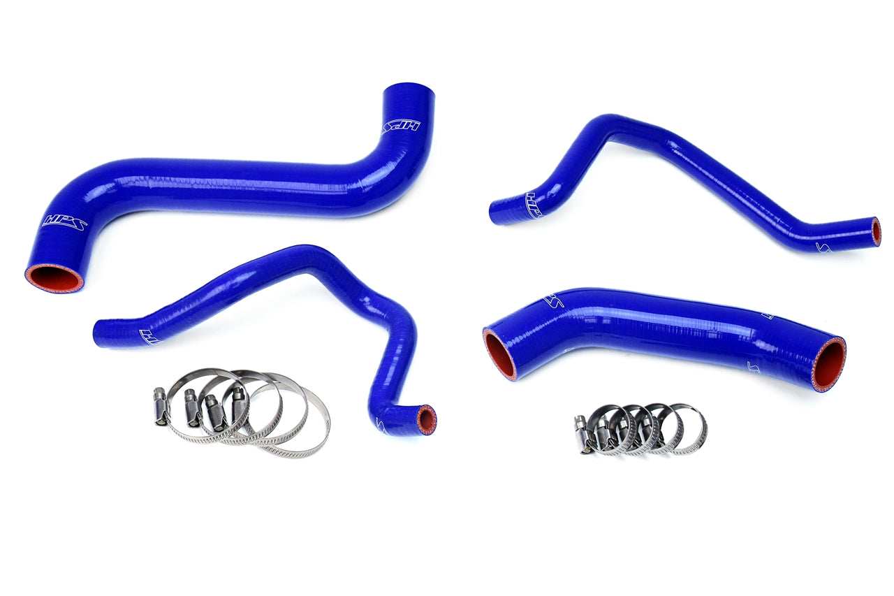 HPS Performance Hps Silicone Radiator And Heater Coolant Hose Kit 57 1733 Blue Blue - 57-1733-BLUE
