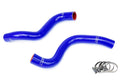HPS Performance Hps Silicone Radiator Coolant Hose Kit 57 1269 Blue Blue - 57-1269-BLUE