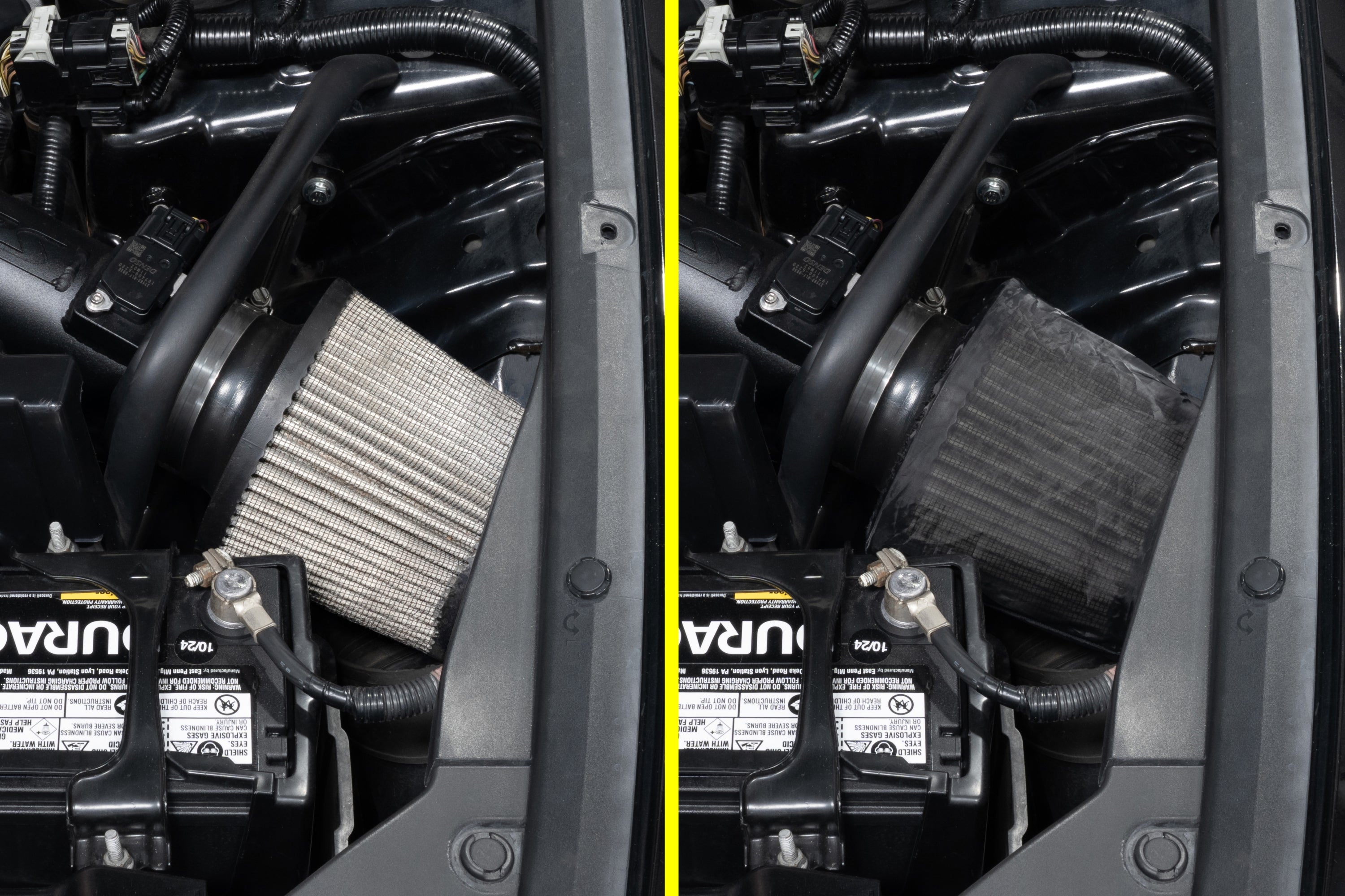 HPS Performance Engine Air Filter Sock HPS-9147 Black - HPS-9147