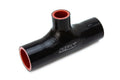 HPS Performance Hps Silicone Tee Hose Adapter, 1 3/4" Id, 1" Branch, 6" Length 175 Those 100 Blk Black - 175-THOSE-100-BLK