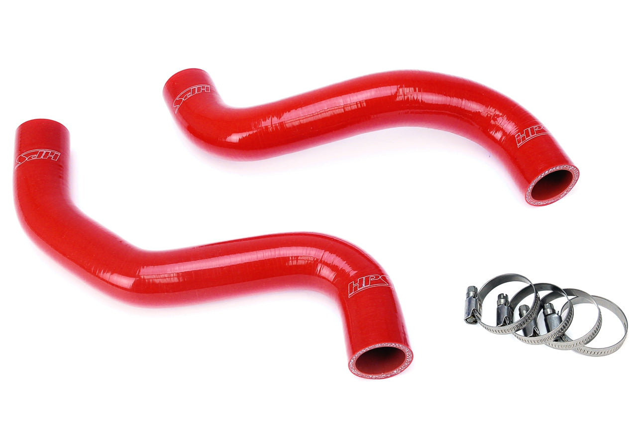 HPS Performance Hps Silicone Radiator Coolant Hose Kit 57 1290 Red Red - 57-1290-RED