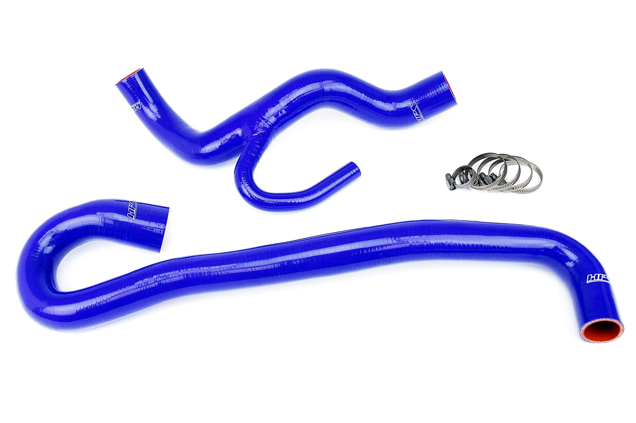 HPS Performance Hps Silicone Radiator Coolant Hose Kit 57 1456 Blue Blue - 57-1456-BLUE