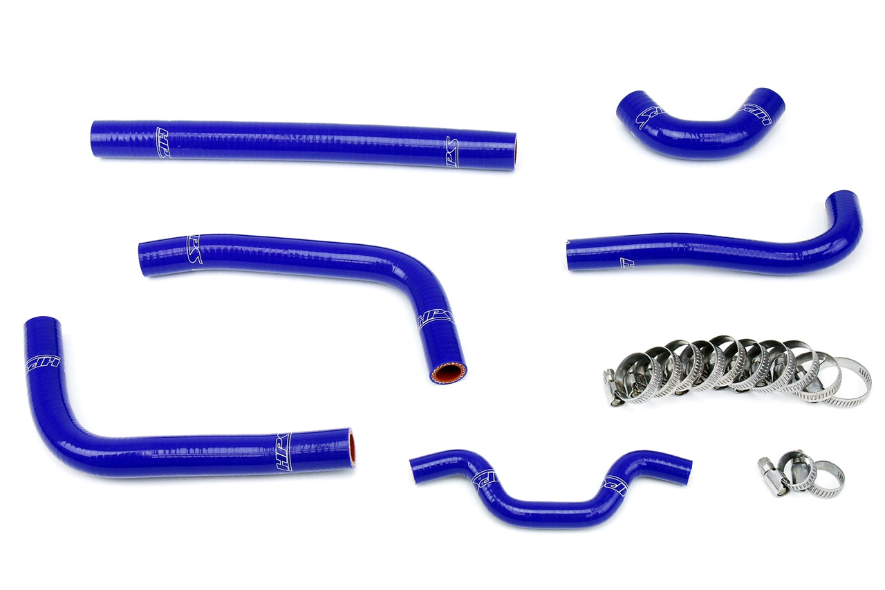 HPS Performance Hps Silicone Radiator Coolant Hose Kit 57 1241 Blue Blue - 57-1241-BLUE