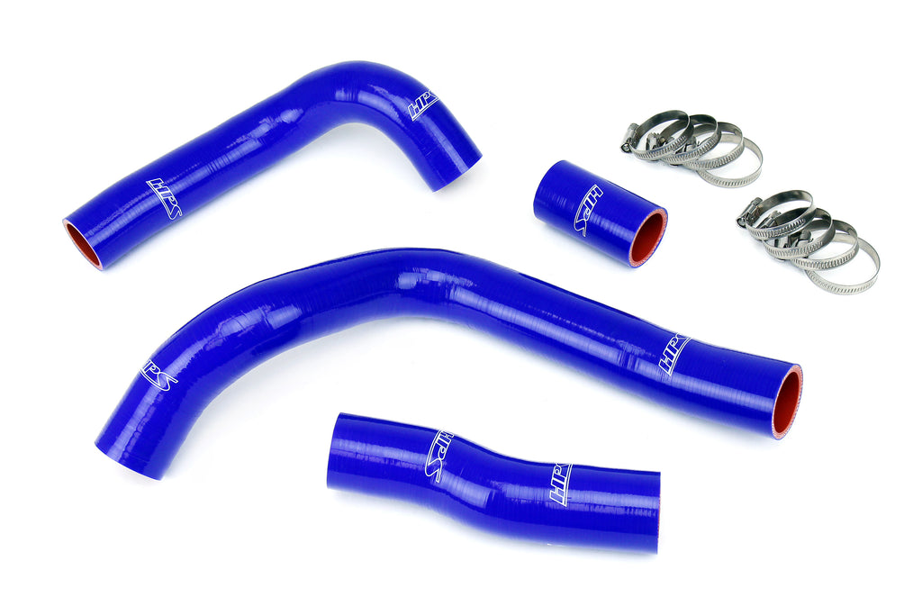HPS Performance Hps Silicone Radiator Coolant Hose Kit 57 1829 Blue Blue - 57-1829-BLUE