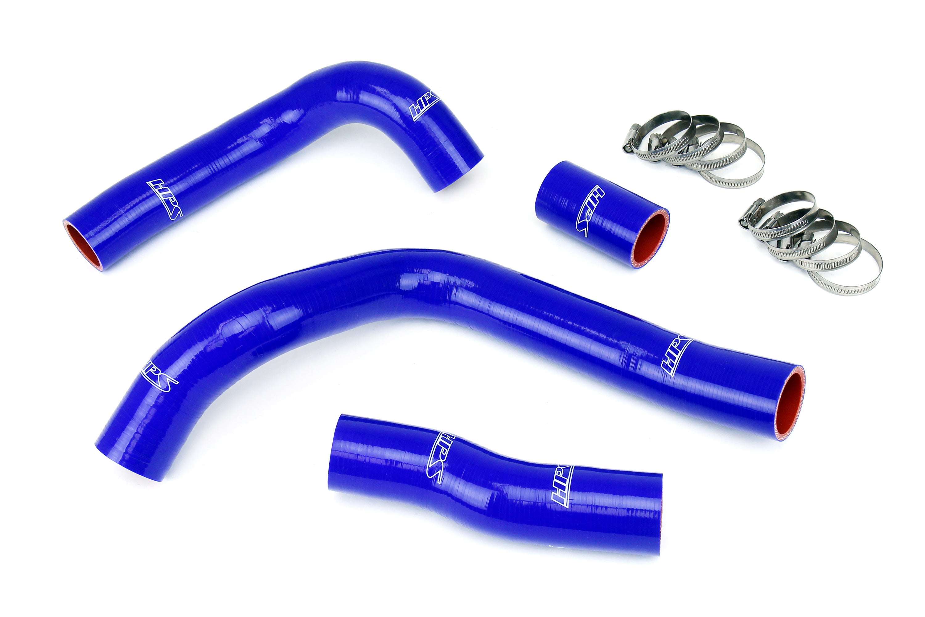 HPS Performance Hps Silicone Radiator Coolant Hose Kit 57 1829 Blue Blue - 57-1829-BLUE