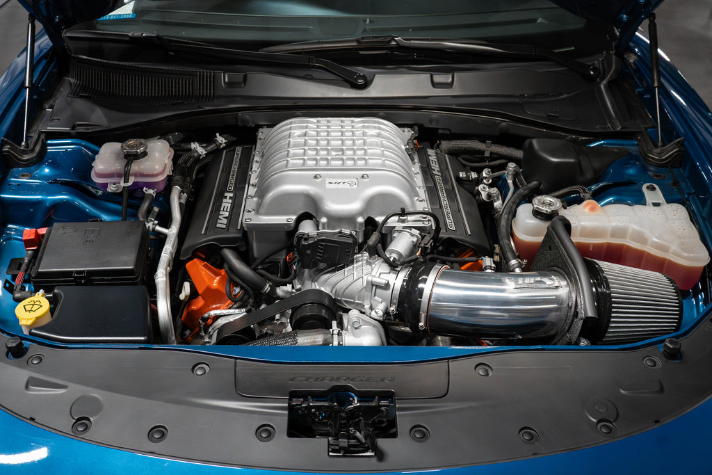 HPS Performance Air Intake Kit With Heat Shield 827-681WB Black - 827-681WB