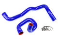 HPS Performance Hps Silicone Radiator Coolant Hose Kit 57 1287 Blue Blue - 57-1287-BLUE