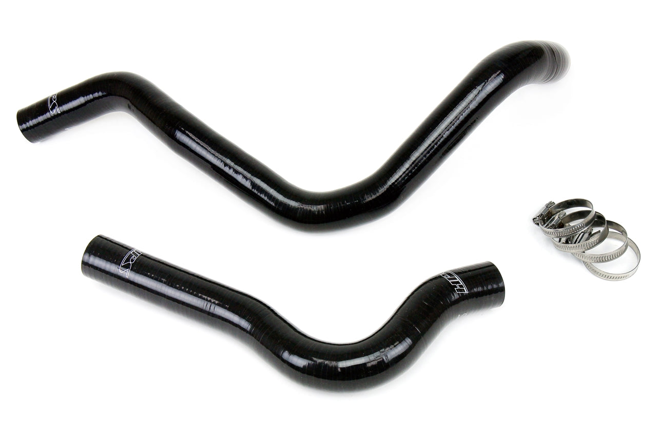 HPS Performance Hps Silicone Radiator Coolant Hose Kit 57 1019 Blk Black - 57-1019-BLK
