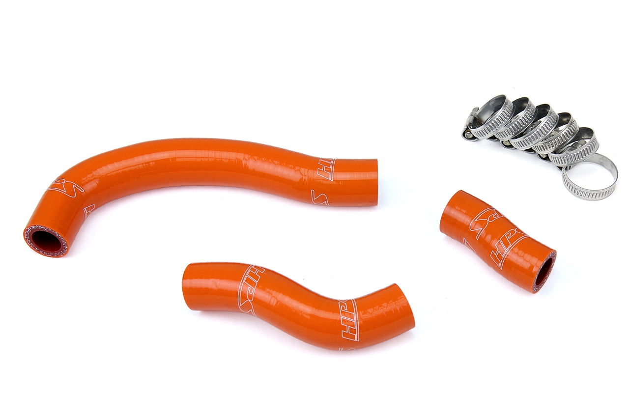 HPS Performance Hps Silicone Radiator Coolant Hose Kit 57 1357 Org Orange - 57-1357-ORG