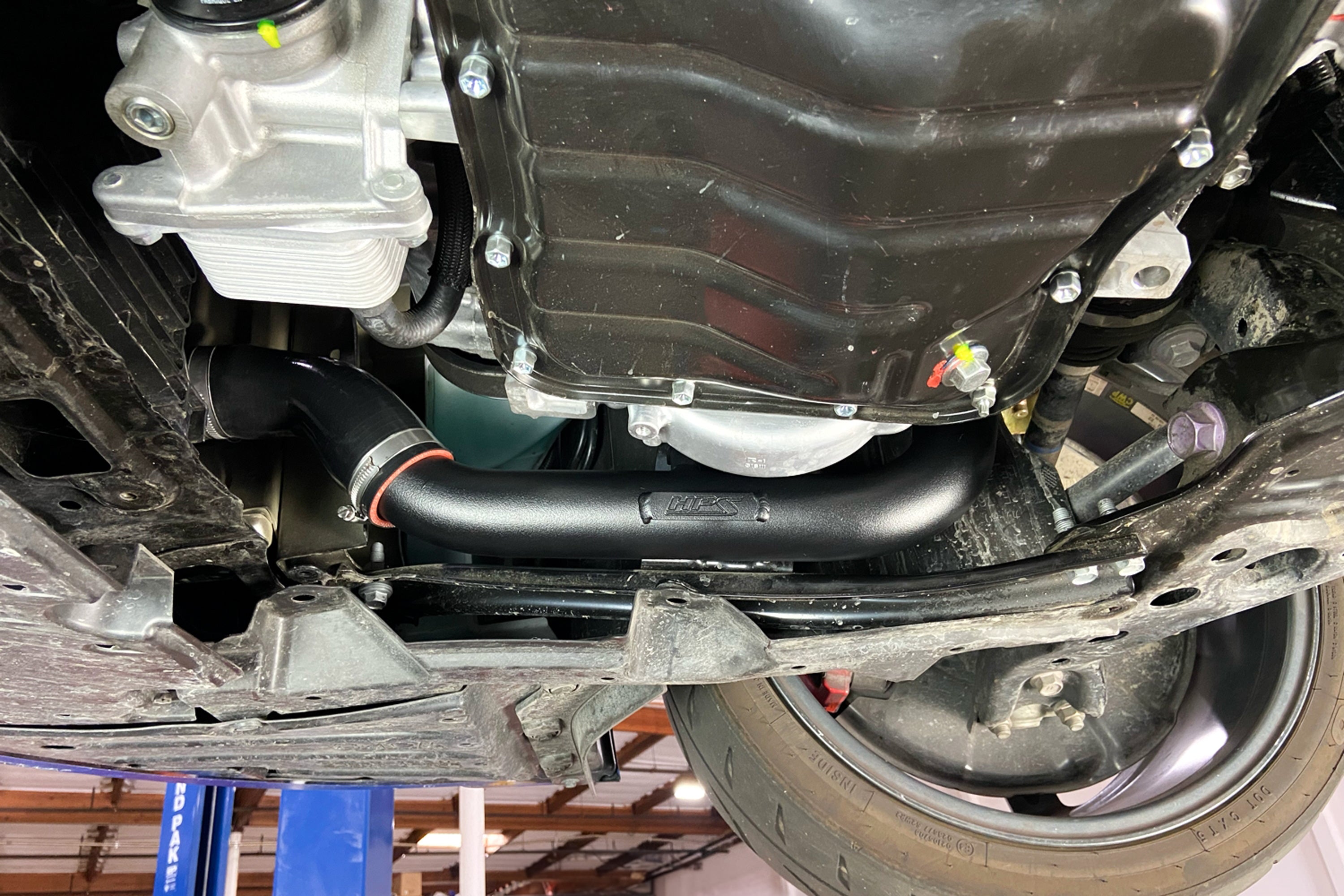 HPS Performance Hot Side Charge Pipe Kit 17-165P Polished - 17-165P