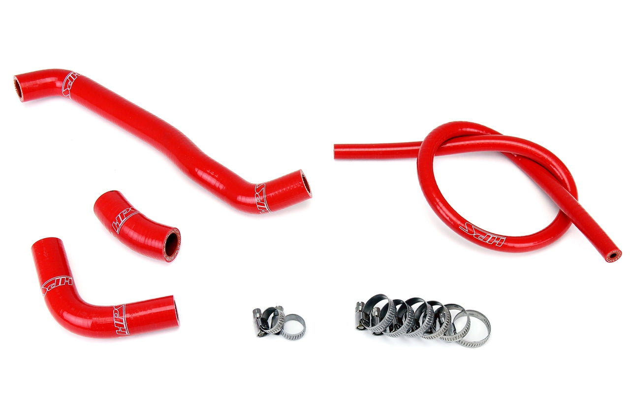HPS Performance Hps Silicone Radiator Coolant Hose Kit 57 1359 Red Red - 57-1359-RED