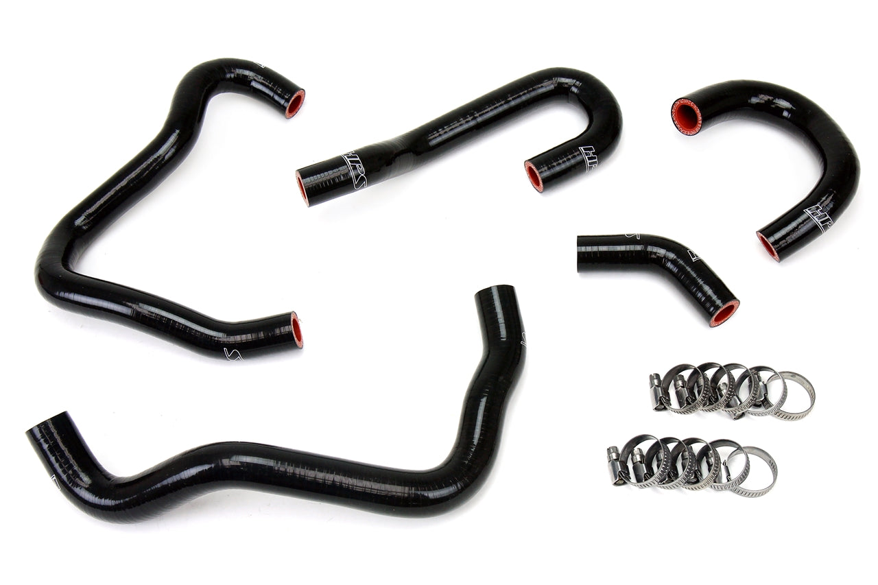 HPS Performance Hps Silicone Heater Coolant Hose Kit 57 1414 Blk Black - 57-1414-BLK