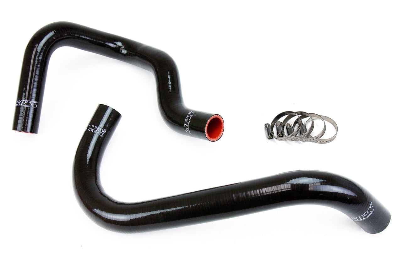 HPS Performance Hps Silicone Radiator Coolant Hose Kit 57 1746 R Blk Black - 57-1746R-BLK