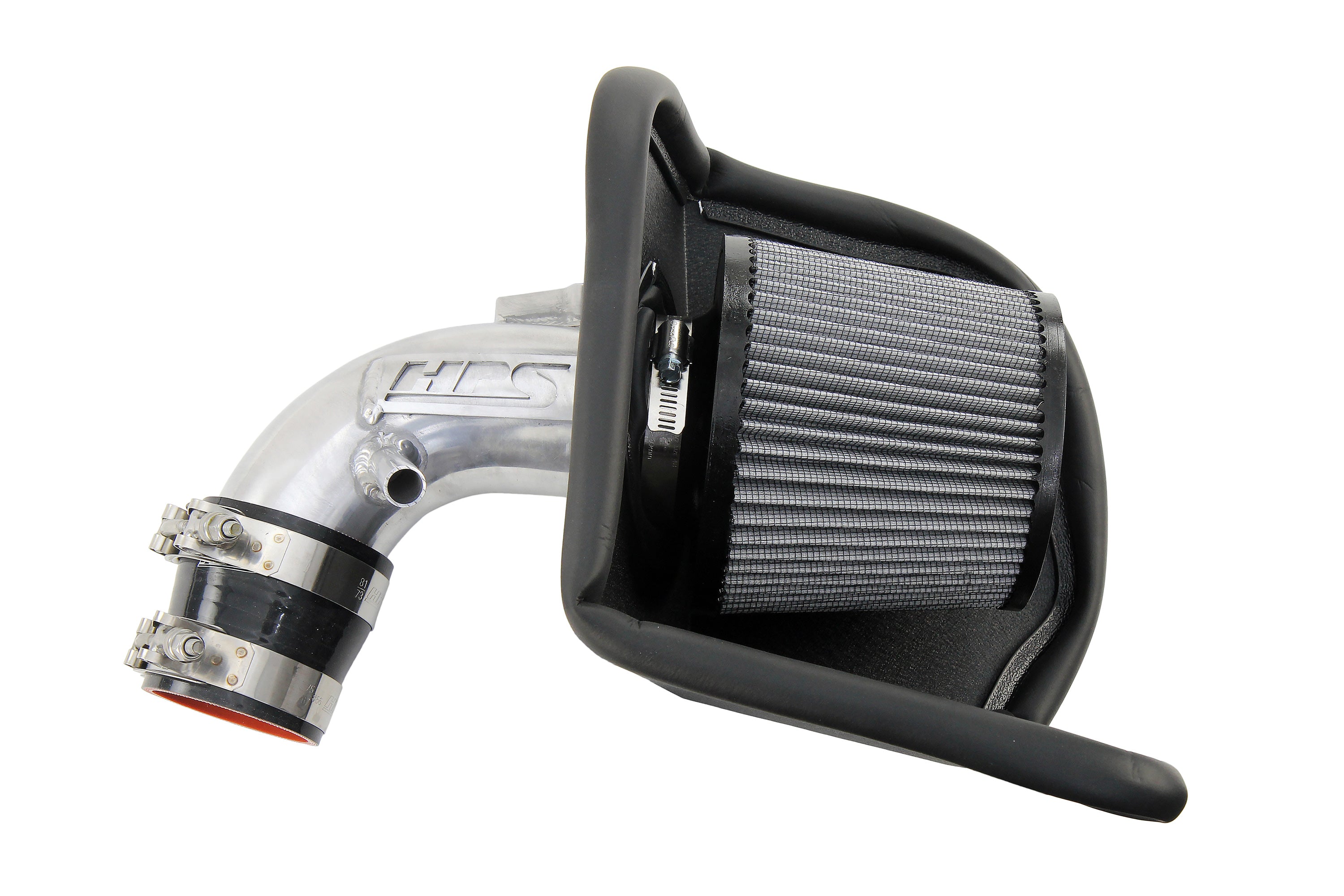 HPS Performance Air Intake Kit With Heat Shield 827-700P Polished - 827-700P
