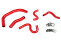 HPS Performance Hps Silicone Radiator And Heater Coolant Hose Kit 57 1337 Red Red - 57-1337-RED