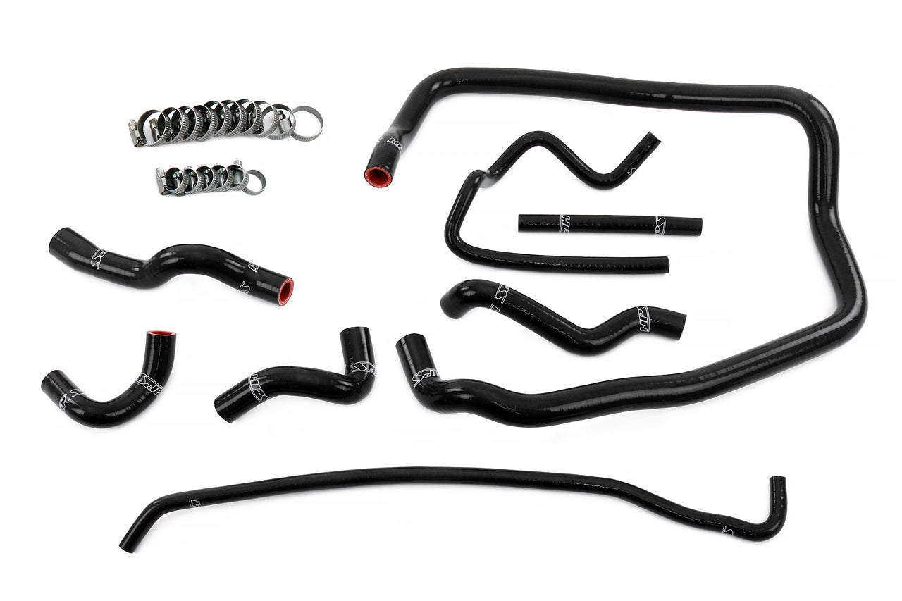 HPS Performance Hps Silicone Heater, Throttle Body, And Expansion Tank Coolant Hose Kit 57 2138 Blk Black - 57-2138-BLK