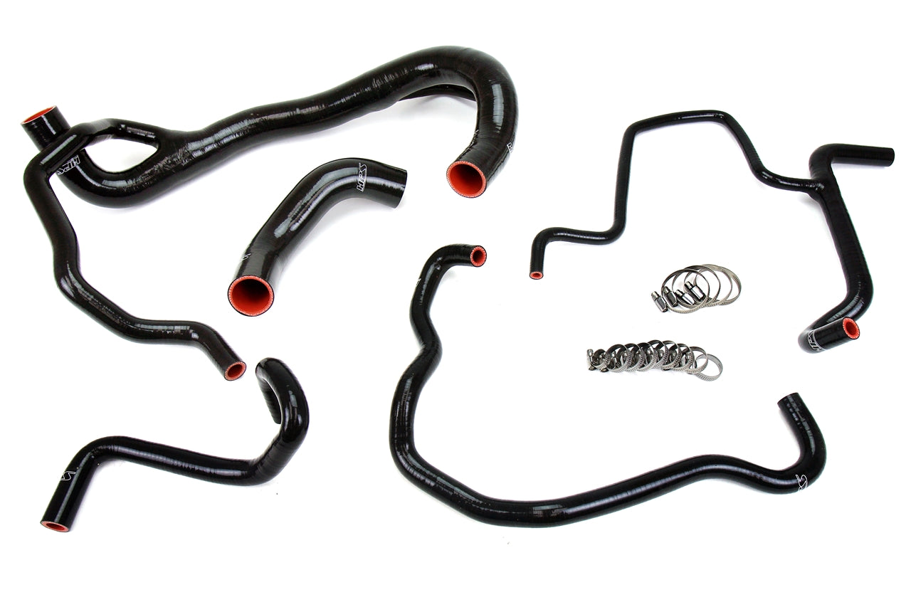 HPS Performance Hps Silicone Radiator And Heater Coolant Hose Kit 57 1675 Blk Black - 57-1675-BLK