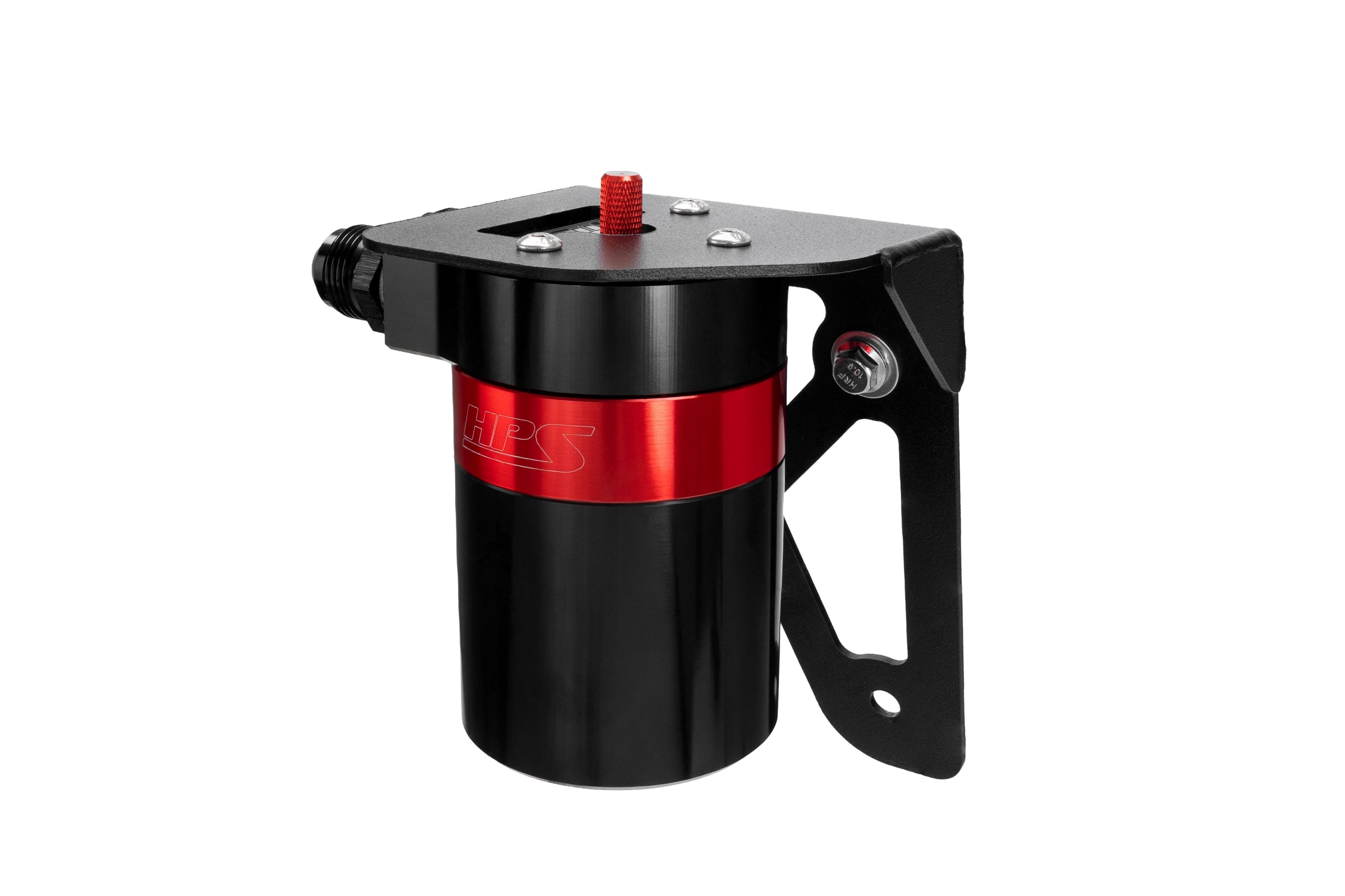HPS Performance Oil Catch Can Kit 860-023 Red - 860-023