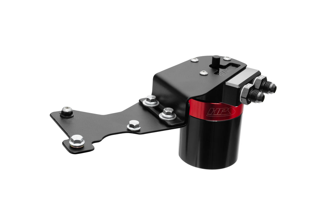 HPS Performance Oil Catch Can Kit 860-025 Red - 860-025