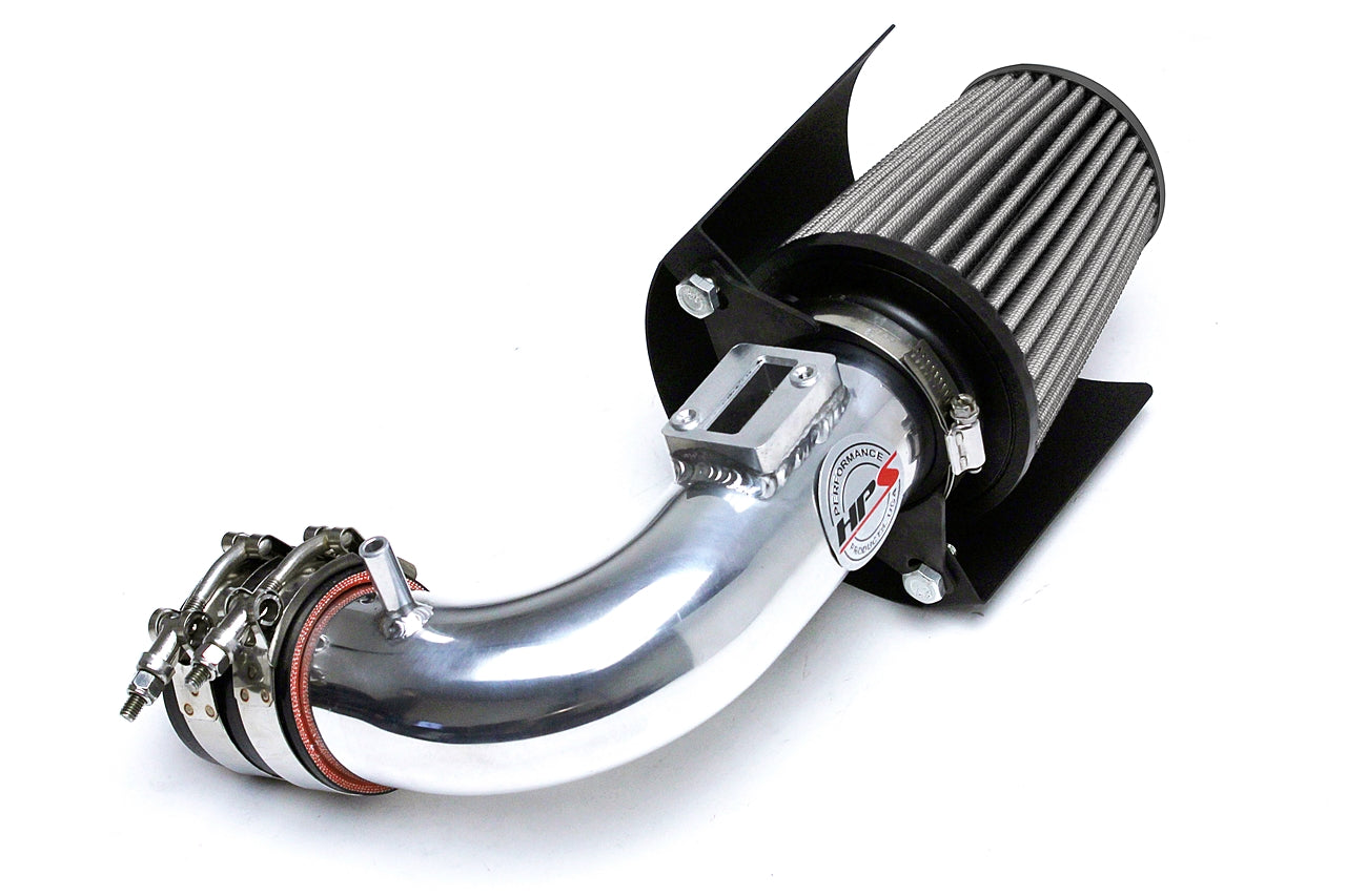 HPS Performance Air Intake Kit With Heat Shield 827-568P Polished - 827-568P