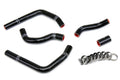 HPS Performance Hps Silicone Radiator Coolant Hose Kit 57 1374 Blk Black - 57-1374-BLK