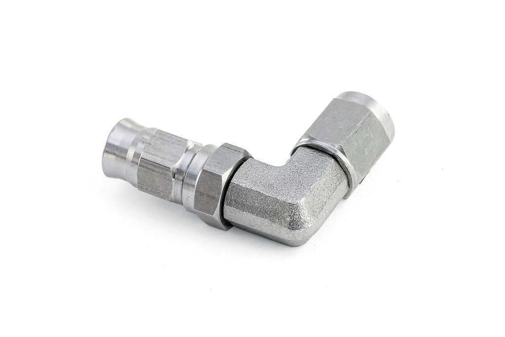 HPS Performance 350 Series AN -3 Push-On 90 Degree Hose End 350-9003SS