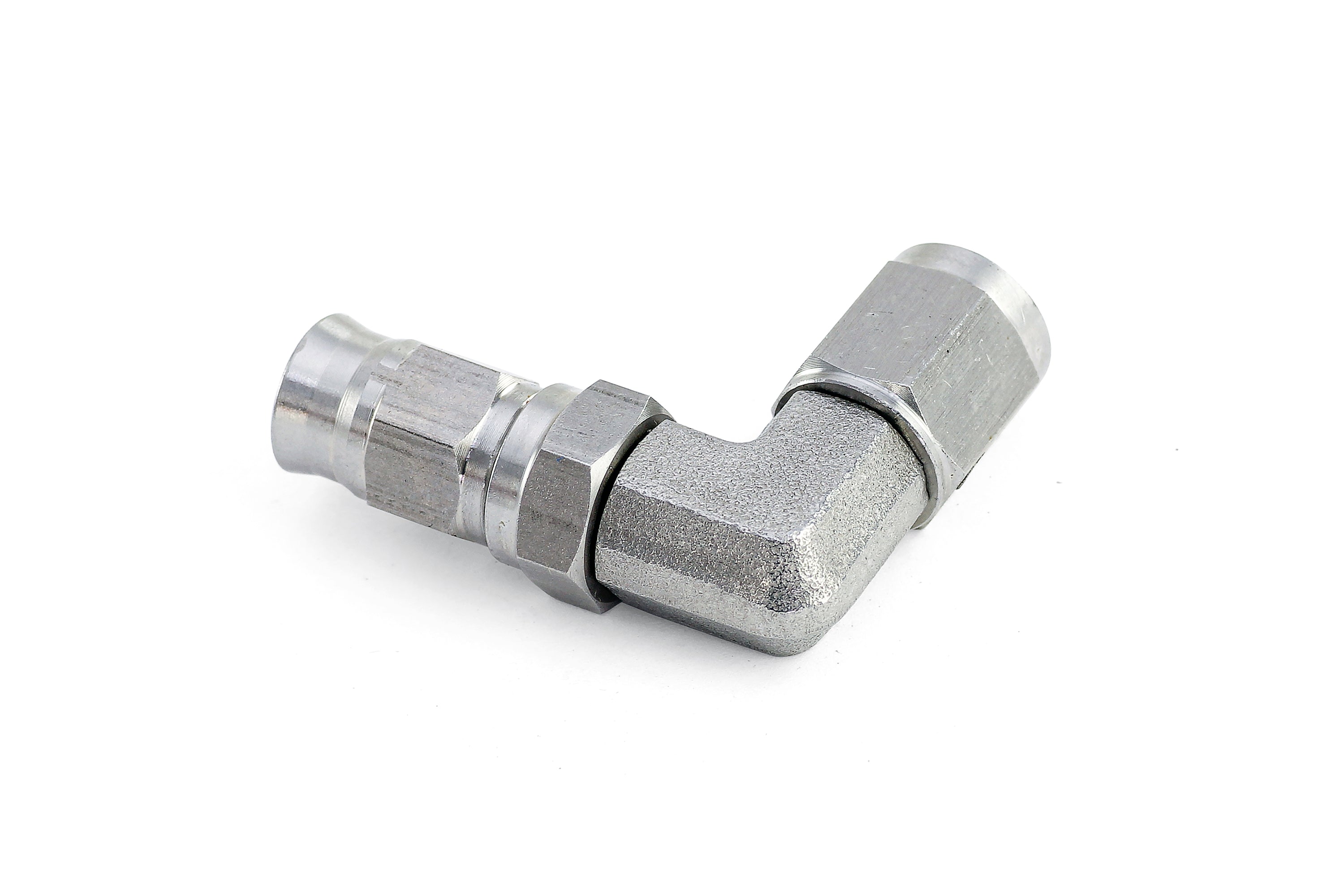 HPS Performance 350 Series AN -3 Push-On 90 Degree Hose End 350-9003SS