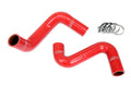 HPS Performance Hps Silicone Radiator Coolant Hose Kit 57 1992 Red Red - 57-1992-RED